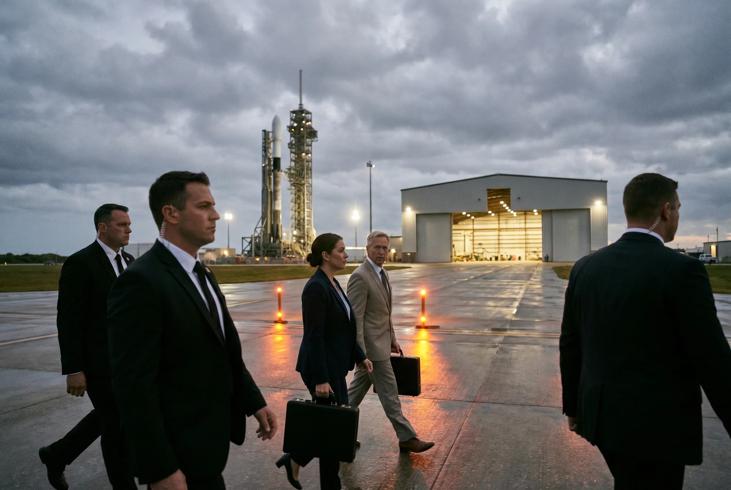 Kennedy Space Center launch operations on Florida's Space Coast