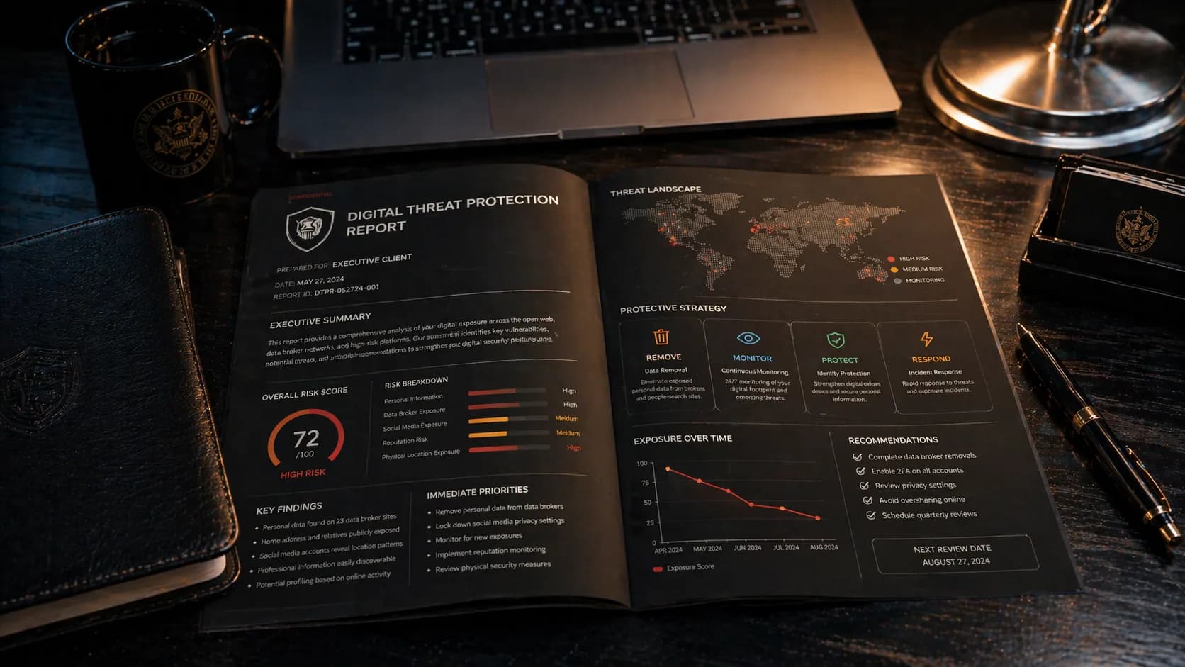 Digital threat protection and cyber OPSEC consulting for executives